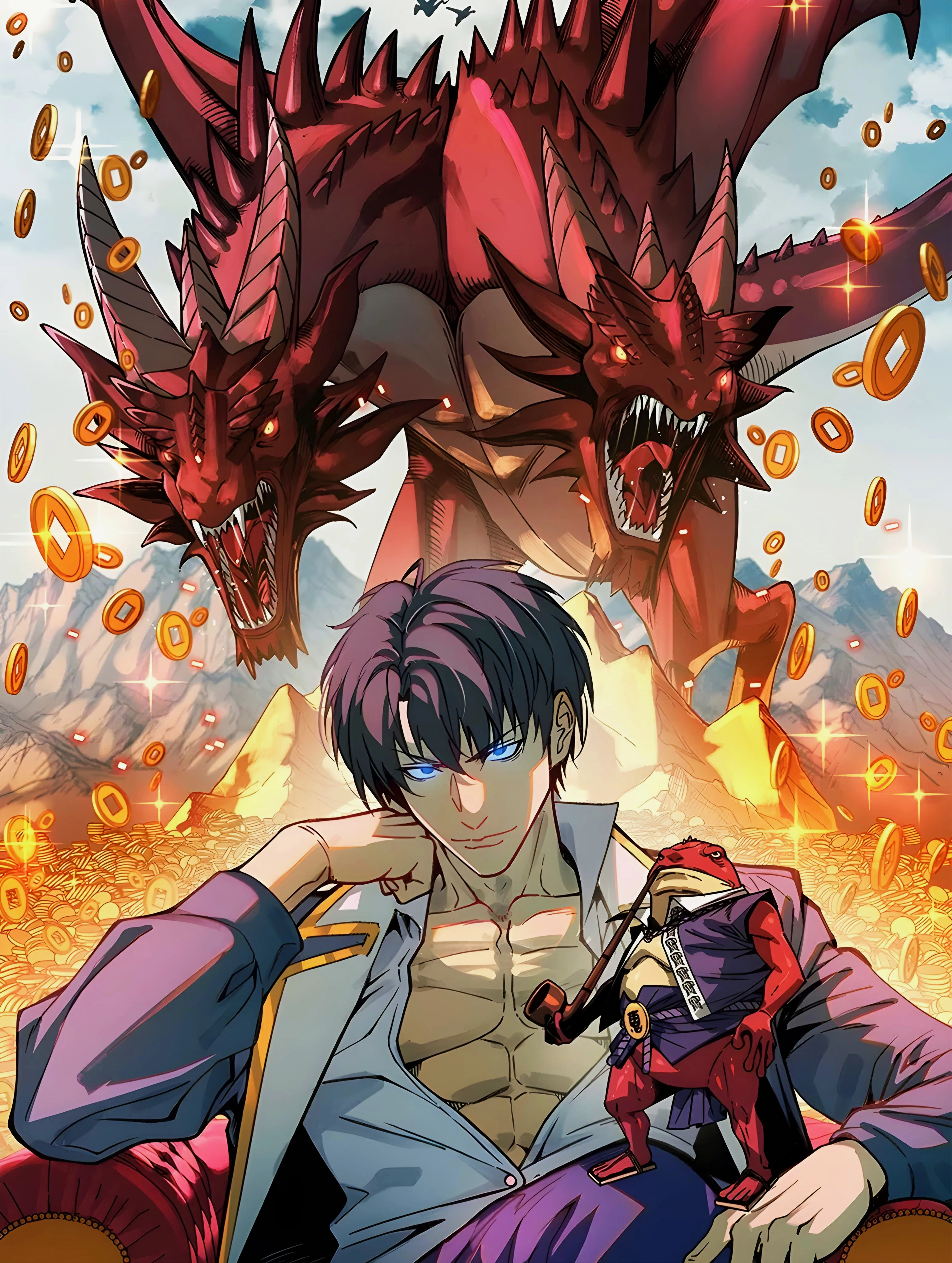 Cover of Starting As The God Of Wealth, Taming Billions Of Divine Pets!